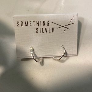 Sterling Silver Huggie Hoops